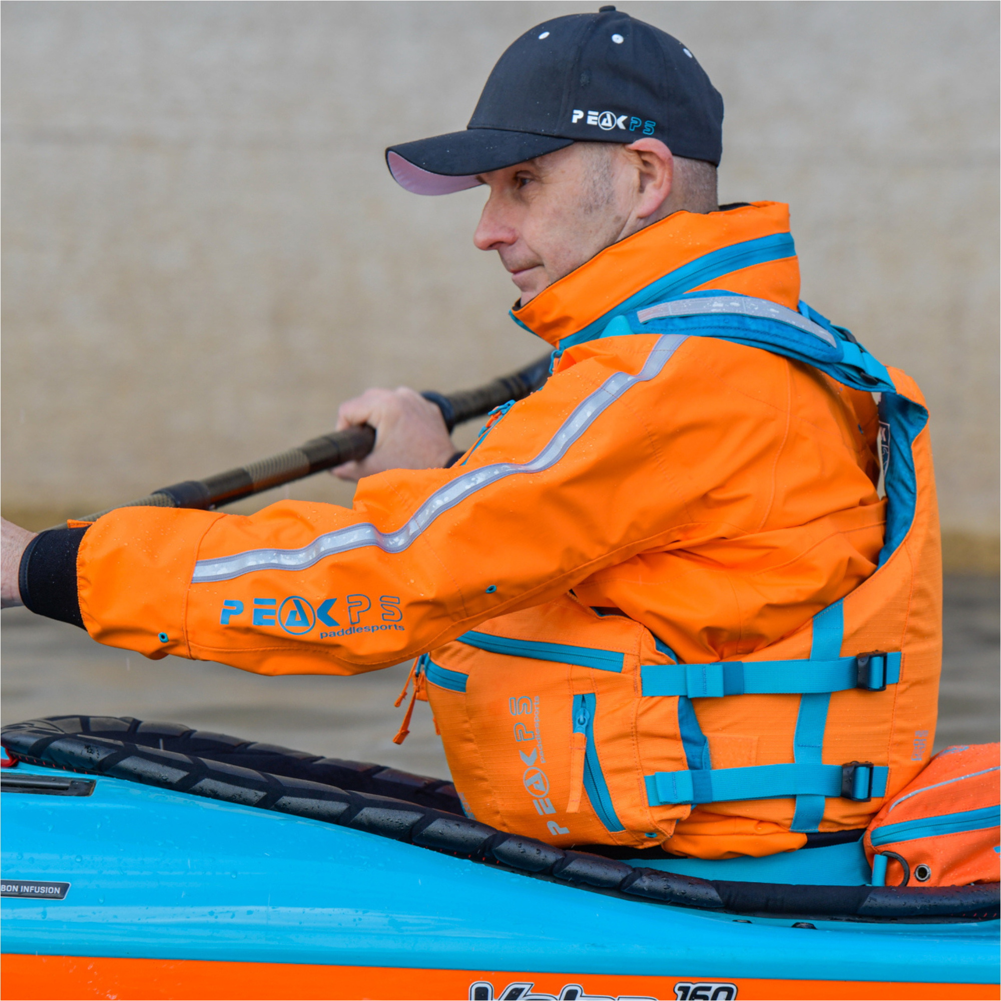 2026 Peak PS Mens Adventure Double Evo Jacket 26AD - Orange